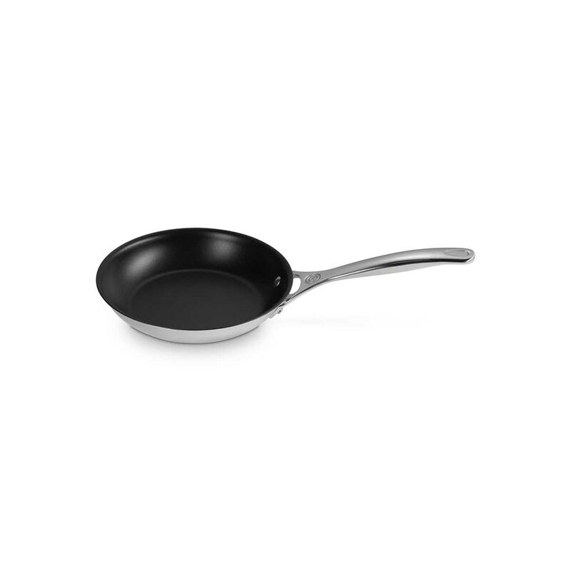 Le Creuset Signature Stainless Steel Shallow Non-stick Frying Pan 20cm image number 0